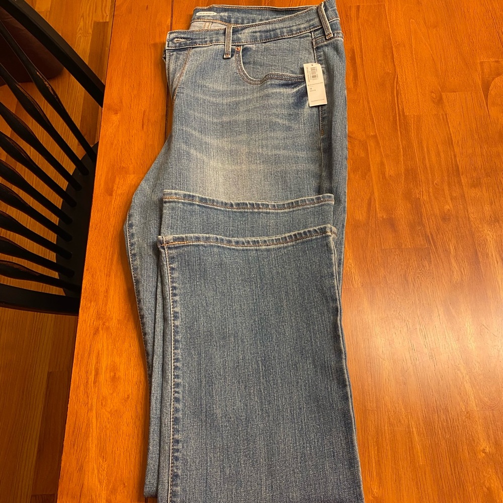 NWT Pls Sz Old Navy Curvy Bootcut Jeans